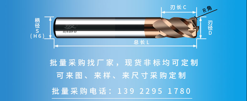 刀具規(guī)格示意