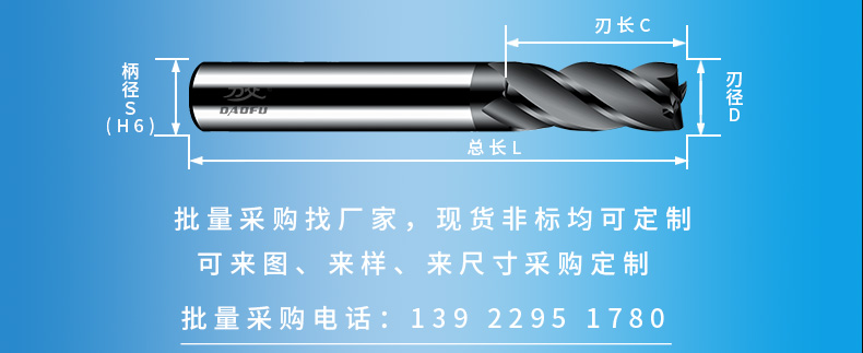 刀具規(guī)格示意