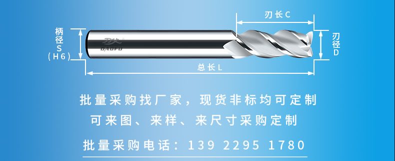 刀具規(guī)格示意