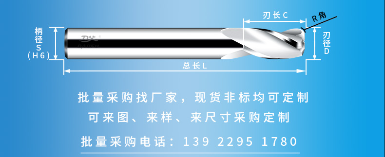 刀具規(guī)格示意